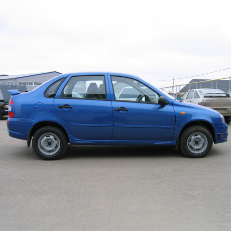 накладки на пороги "камея" для b@3 1118 l@da K@LIN@ купить недорого с доставкой в Пермь